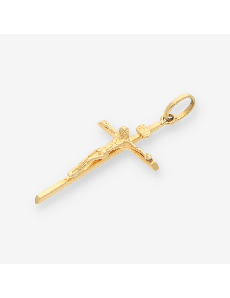 Colgante cruz oro