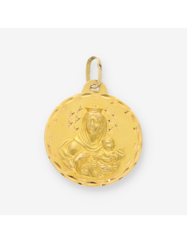 Medalla Virgen oro