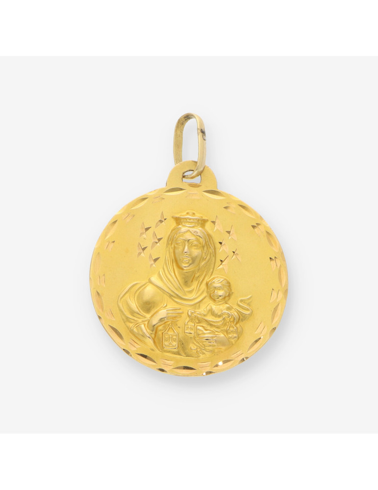 Medalla Virgen oro