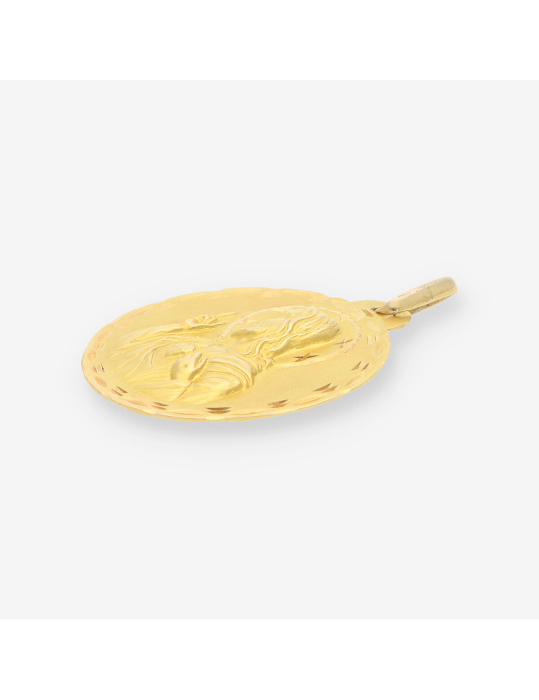 Medalla Virgen oro