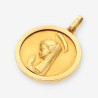 Medalla virgen oro