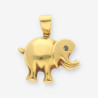 Colgante elefante oro