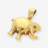 Colgante elefante oro