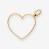 Colgante corazÃ³n oro