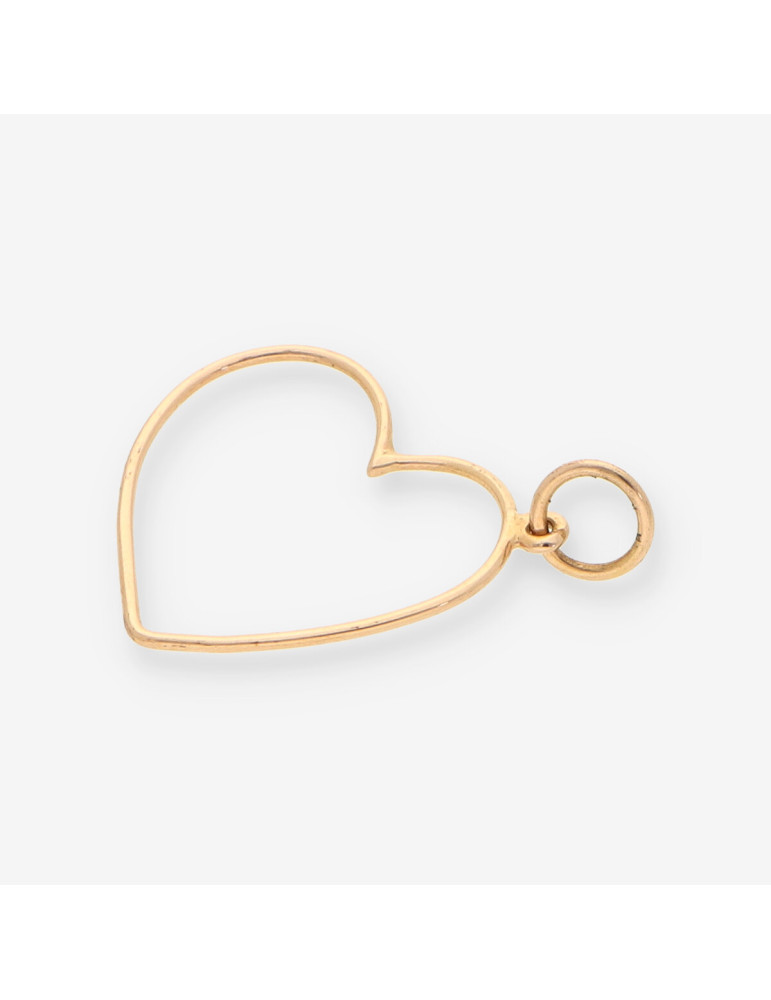 Colgante corazÃ³n oro