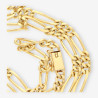 Cadena 3+1 oro 