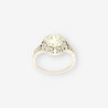 Anillo platino y brillante aprox.1.60 Qt