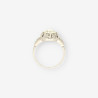 Anillo platino y brillante aprox.1.60 Qt
