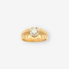 Anillo oro y brillantes