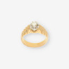 Anillo oro y brillantes