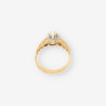 Anillo oro y brillantes