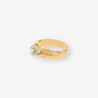Anillo oro y brillantes
