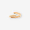 Anillo oro y brillantes