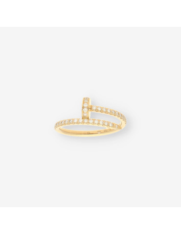 Anillo CARTIER Just Clau oro y brillante