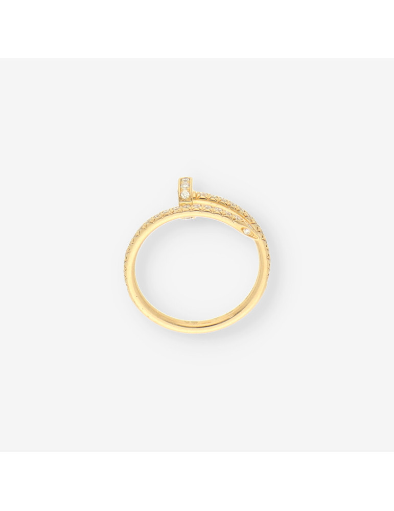 Anillo CARTIER Just Clau oro y brillante