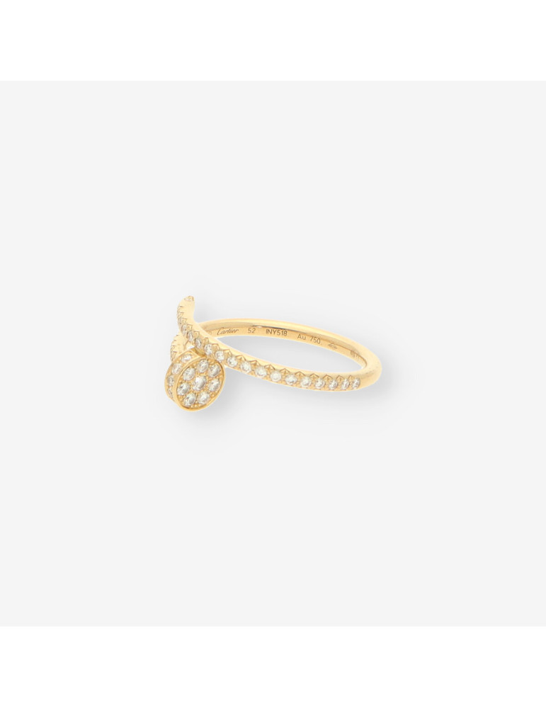 Anillo CARTIER Just Clau oro y brillante