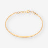 Pulsera oro y brillantes