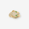 Anillo pantera oro