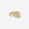 Anillo pantera oro