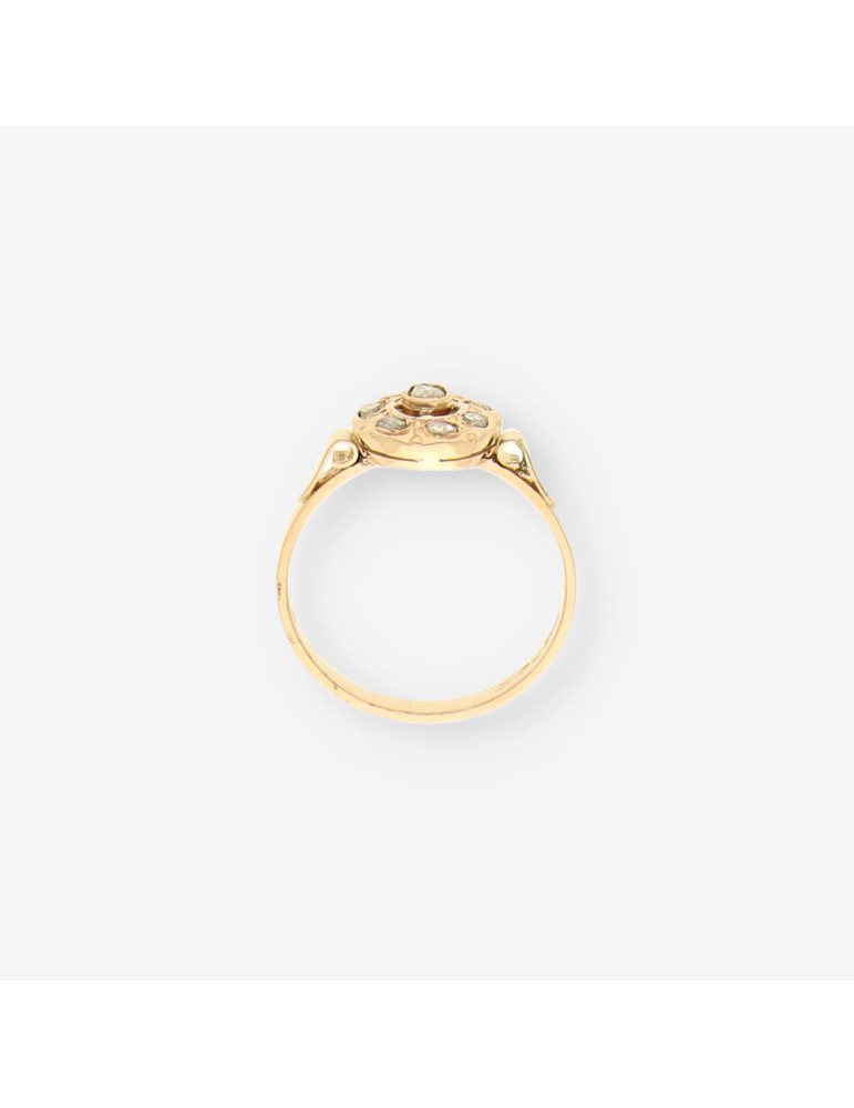 Anillo oro y Diamantes