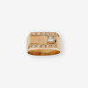 Anillo sello hombre oro