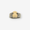 Anillo acero y oro TOUS
