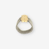 Anillo acero y oro TOUS