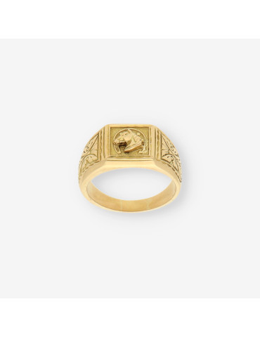 Anillo caballo oro