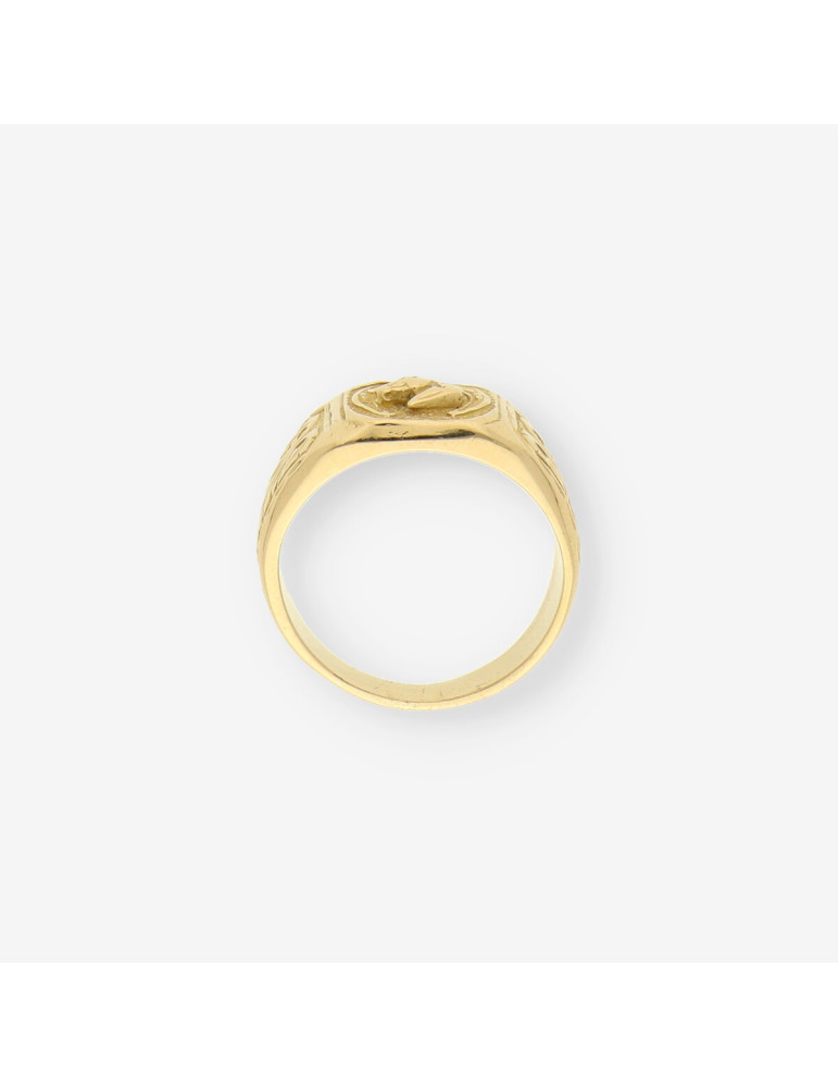 Anillo caballlo oro