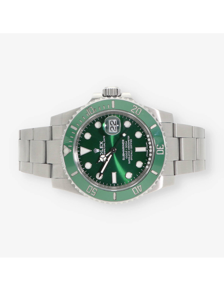 Rolex Submariner 116610LV Hulk con caja y documentos