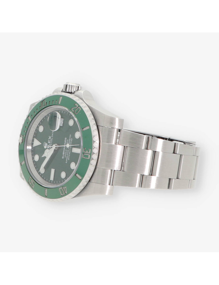 Rolex Submariner 116610LV Hulk con caja y documentos