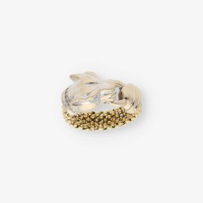 Anillo pantera en oro 18kt