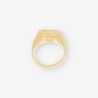 Anillo sello con el escudo del Barcelona en oro 18kt