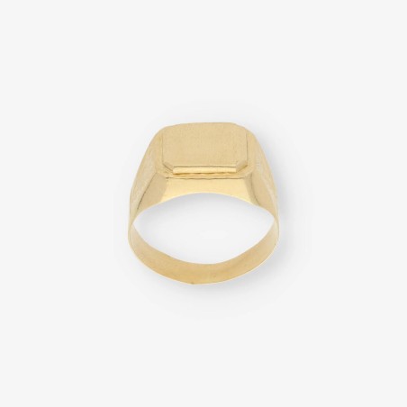 Anillo sello en oro 18kt