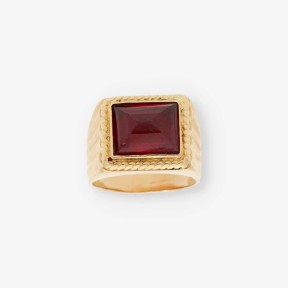 Anillo sello en oro 18kt