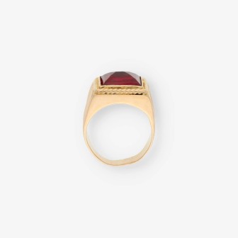 Anillo sello en oro 18kt