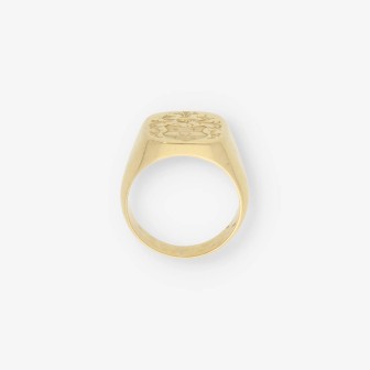 Anillo Sello en oro 18kt