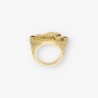 Anillo sello escorpiÃ³n en oro 18kt