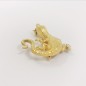 Broche forma de lagarto en oro 18kt