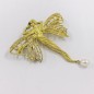 Broche hada en oro 18kt  con brillantes