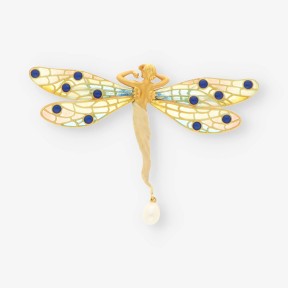 Broche Ninfa Plenitud Masriera oro 18kt