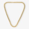 Cadena barbada 74cm en oro 18kt