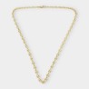Cadena de calabrotes en oro 18kt