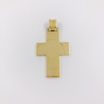 Colgante cruz de oro 18kt