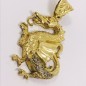 Colgante Dragón en oro 18kt