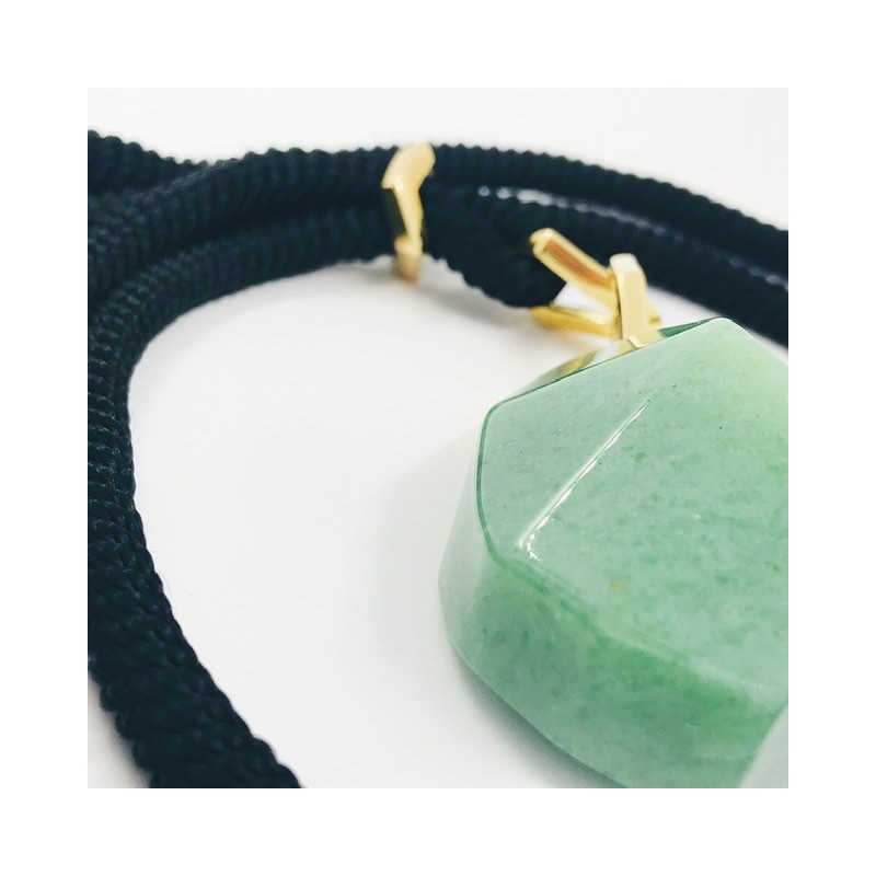 Colgante TOUS con piedra verde