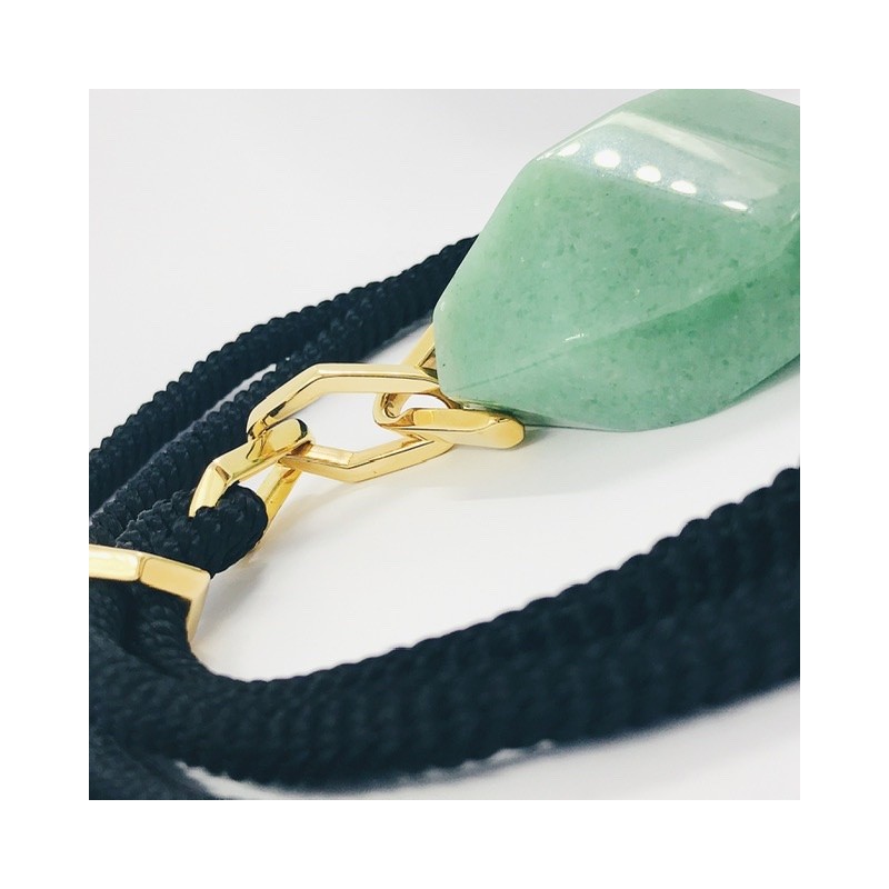 Colgante TOUS con piedra verde