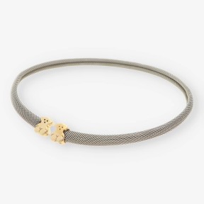 Collar Tous en acero y oro 18kt