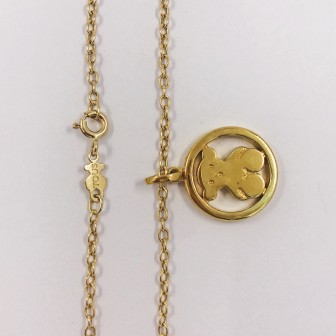 Collar Tous en oro 18kt