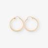Pendientes aro en oro 18kt